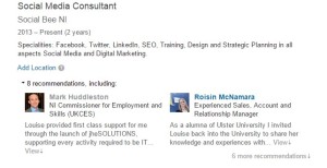 Online CV - LinkedIn